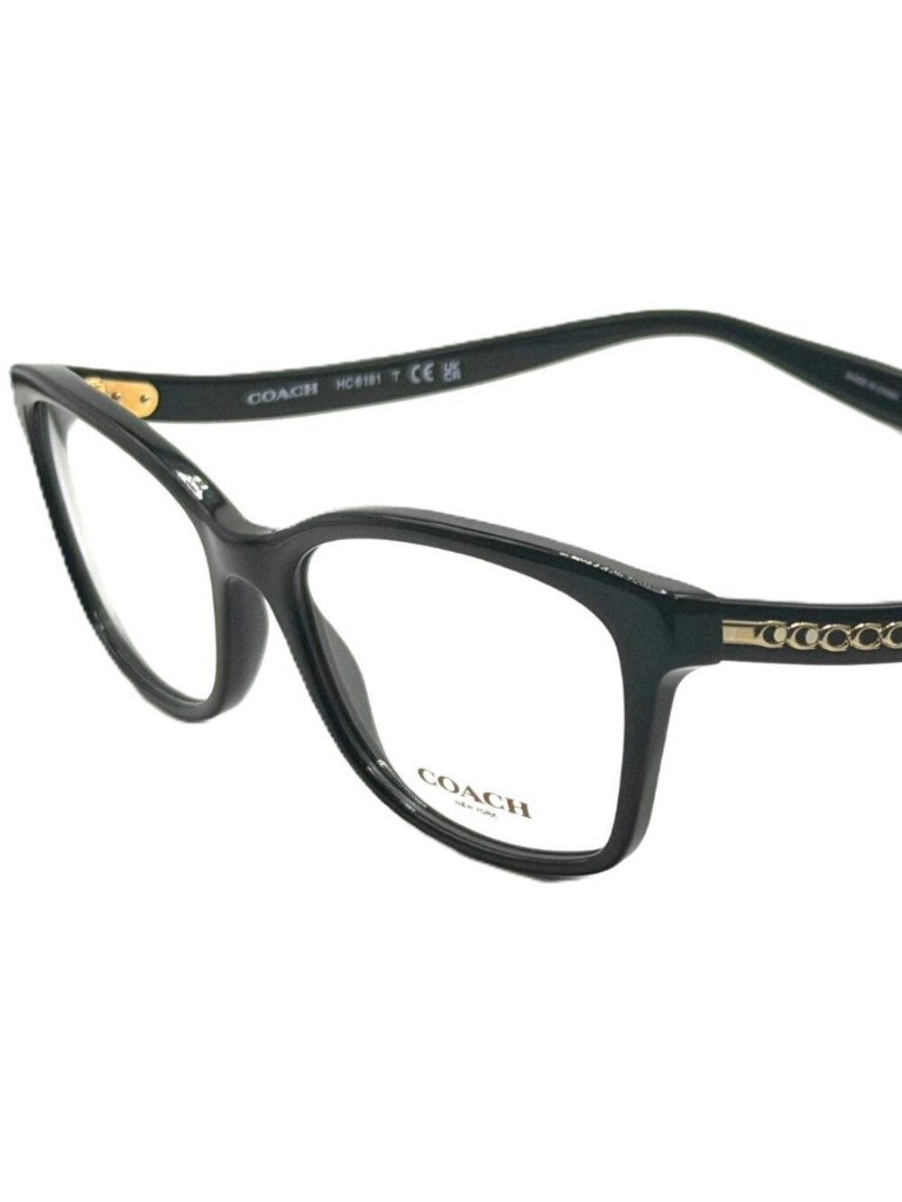 NEW COACH HC 6181 5002 Black Women Eyeglasses 54mm 17 140